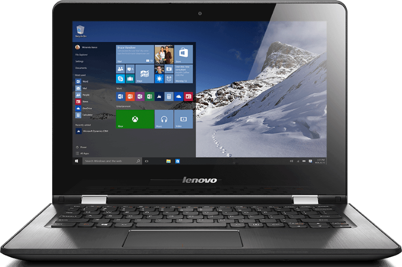 Lenovo Yoga 300 11-IBR | Pentium N3710 | 4GB DDR3 | 64GB SSD | 11,6”