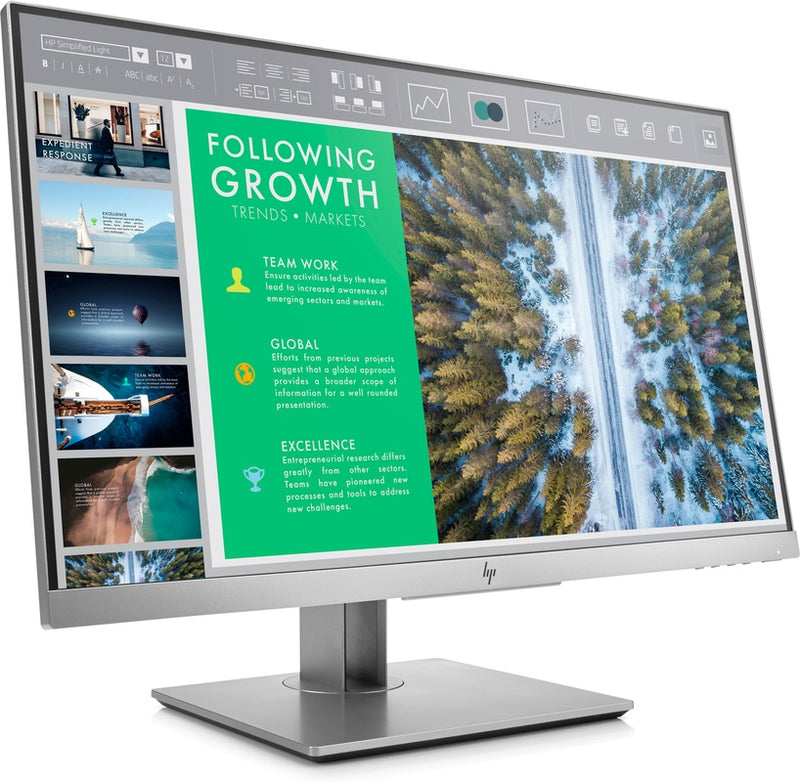 HP Elitedisplay E243 | 23,8" | 1920x1080 | LCD | Zilver