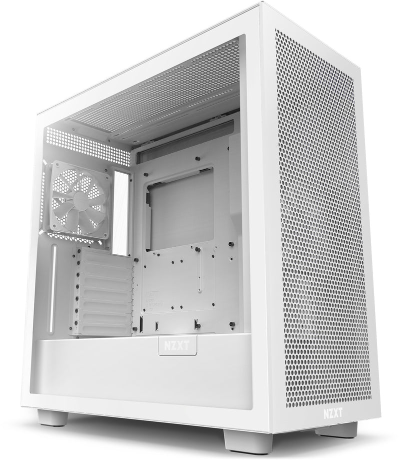 NZXT H7 Flow (2022) Mid Tower Behuizing - Wit (Gaming kast)