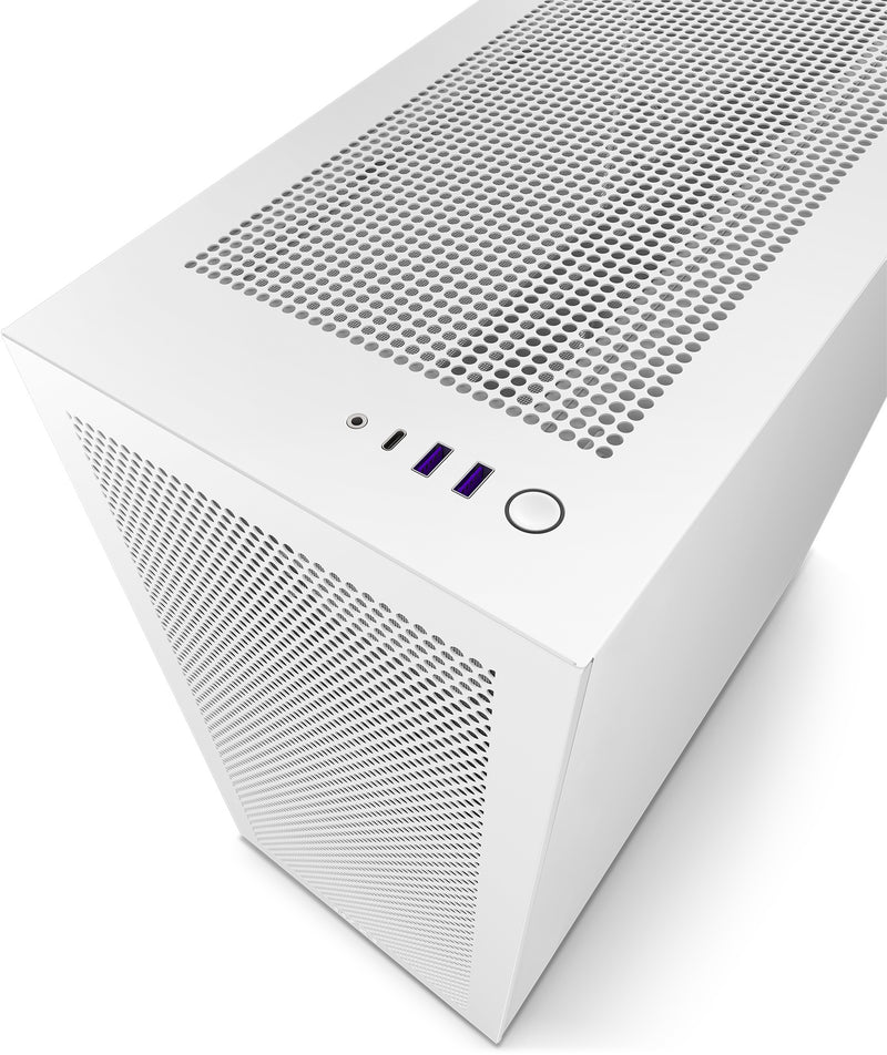 NZXT H7 Flow (2022) Mid Tower Behuizing - Wit (Gaming kast)