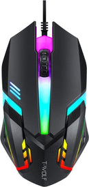 T-WOLF TF800 4-in-1 Gaming Set – RGB Toetsenbord, Muis, Headset en Muismat