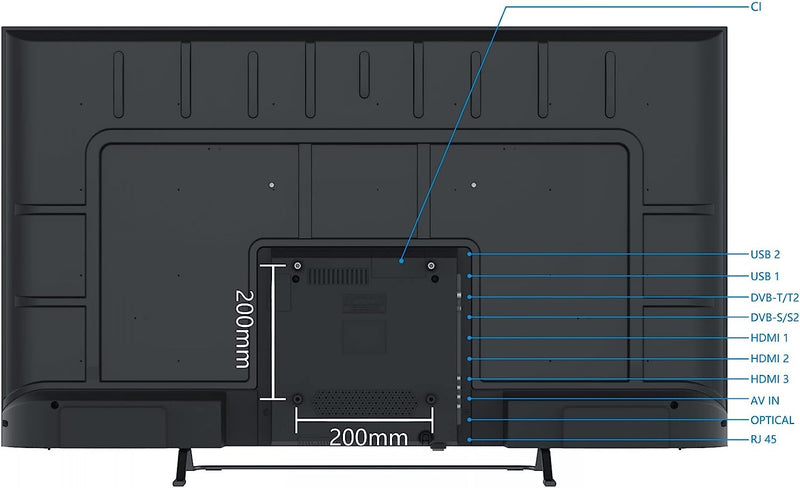 Smart Tech 50UA10V3 50" V3 4K Ultra HD Android TV™