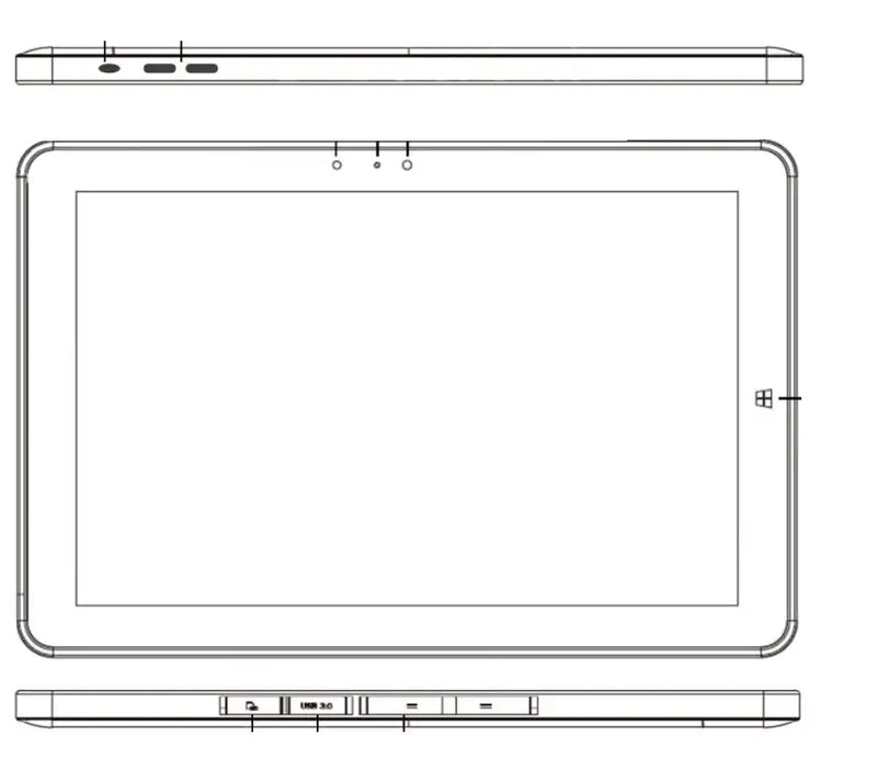 Teguar TMT-4375-12 - 12" Medische Tablet PC