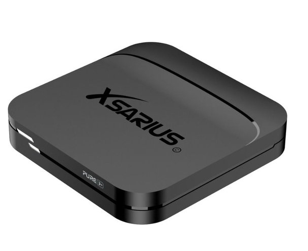 Xsarius Pure 3+ 4K UHD Streaming Box - Black