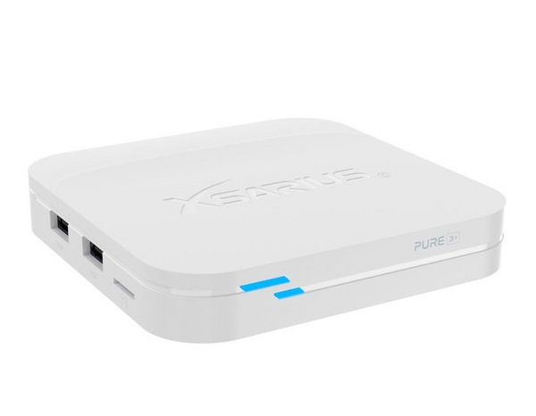 Xsarius Pure 3+ Streaming Box 4K UHD - White