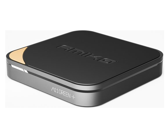 Amiko A11 Green+ 4K UHD Media Streaming Box