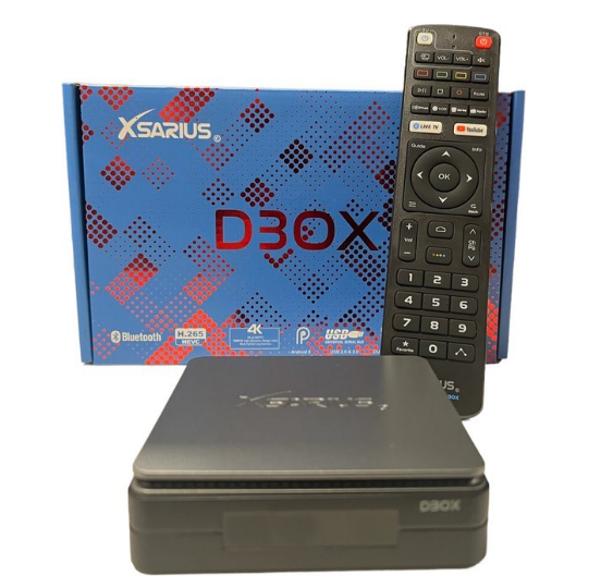 Xsarius DBOX 4K UHD - AndroidTV HDR Streaming Box