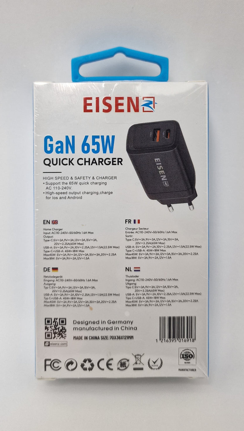 Eisenz Fast Charging EZ-2037