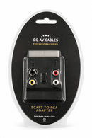 DQ-AV Cables Scart to RCA Adapter