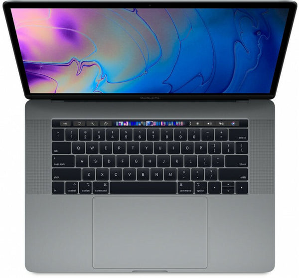 Apple MacBook Pro 2018 Touch Bar | i7 8ste-gen, 6-Core | 16GB DDR4 | 512GB SSD | 15.4" Zilver