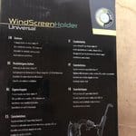 Wind Screeen Holder Universal