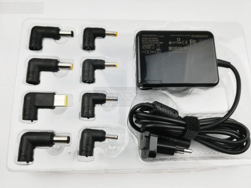 Universele Laptop Adapter 15-20V | 90W | 14 DC Tips