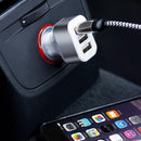 Universele Autolader - 3 USB Poorten - Sigarettenaansteker - Multi-Oplader