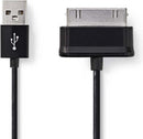 Nedis Samsung 30-Pins kabel - Zwart - 1 Meter
