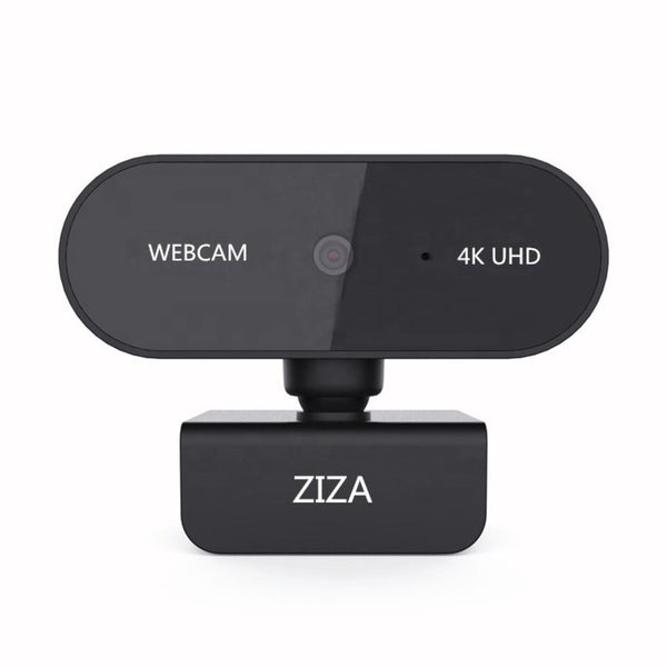 ZIZA Z4K webcam met microfoon | 4K UHD | 3840 x 2160 | Autofocus | 8.29 MP